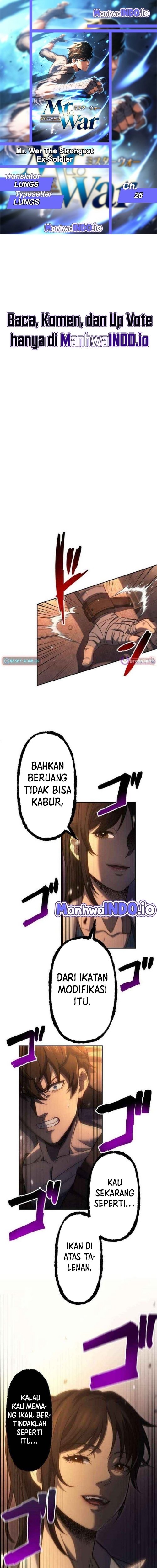 Mr. War꞉ The Strongest Ex-Soldier chapter 25