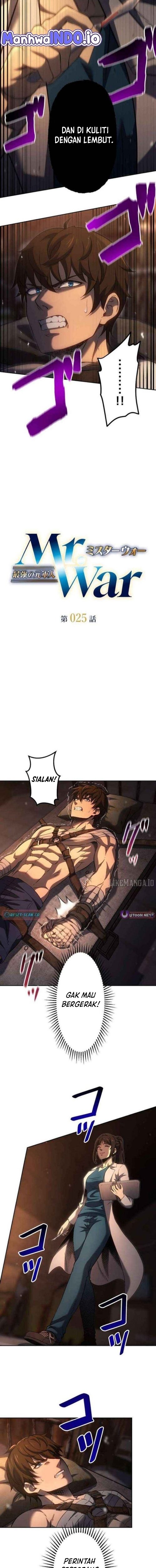 Mr. War꞉ The Strongest Ex-Soldier chapter 25