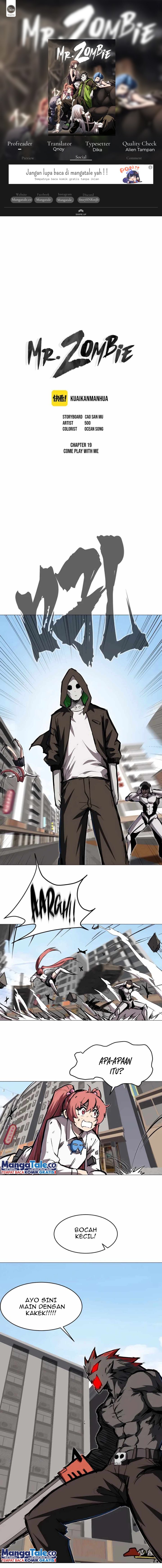 Mr. Zombie Chapter 19 Bahasa Indonesia