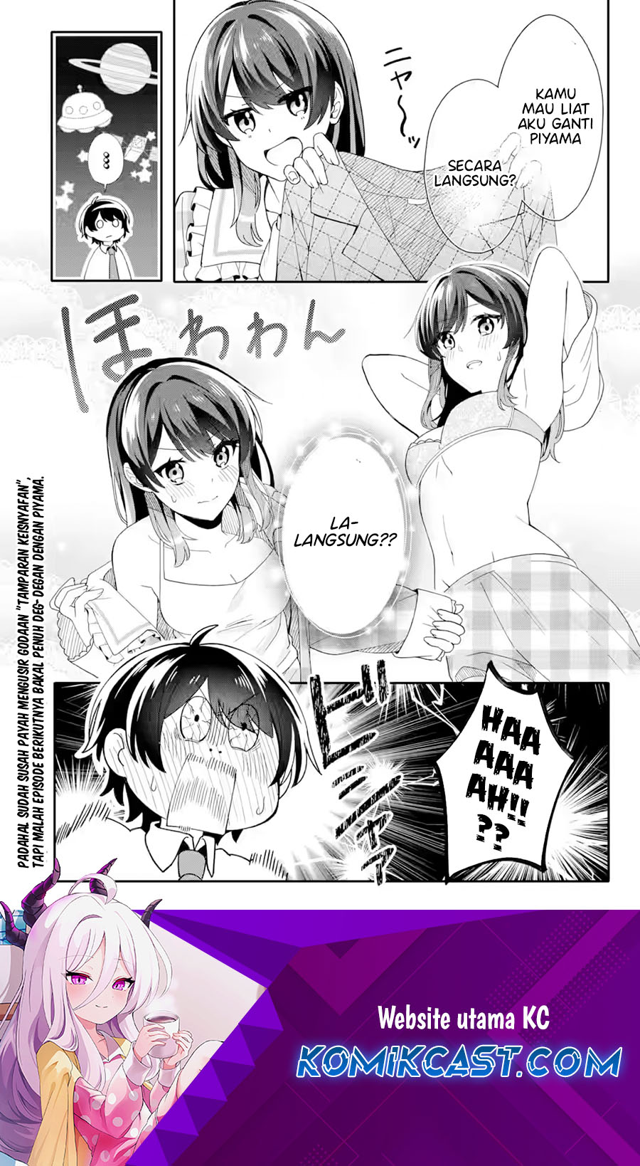 Muboubi Kawaii Pajama Sugata no Bishoujo to Heya de Futarikiri chapter 2