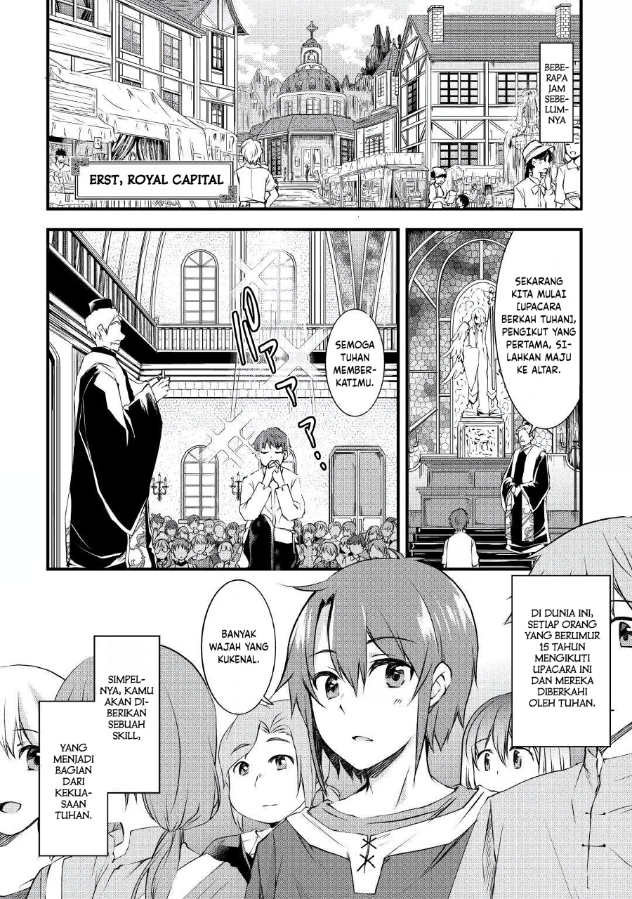 Mugen no Skill Getter! Chapter 01 Bahasa Indonesia
