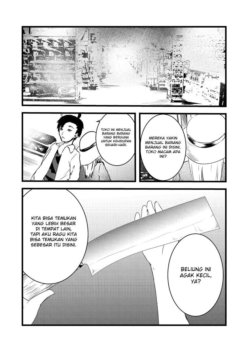 Mujintou De Elf to Kyoudou Seikatsu Chapter 03.2 Bahasa Indonesia