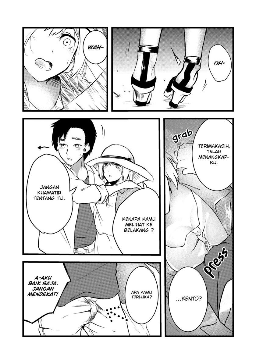 Mujintou De Elf to Kyoudou Seikatsu Chapter 03.2 Bahasa Indonesia