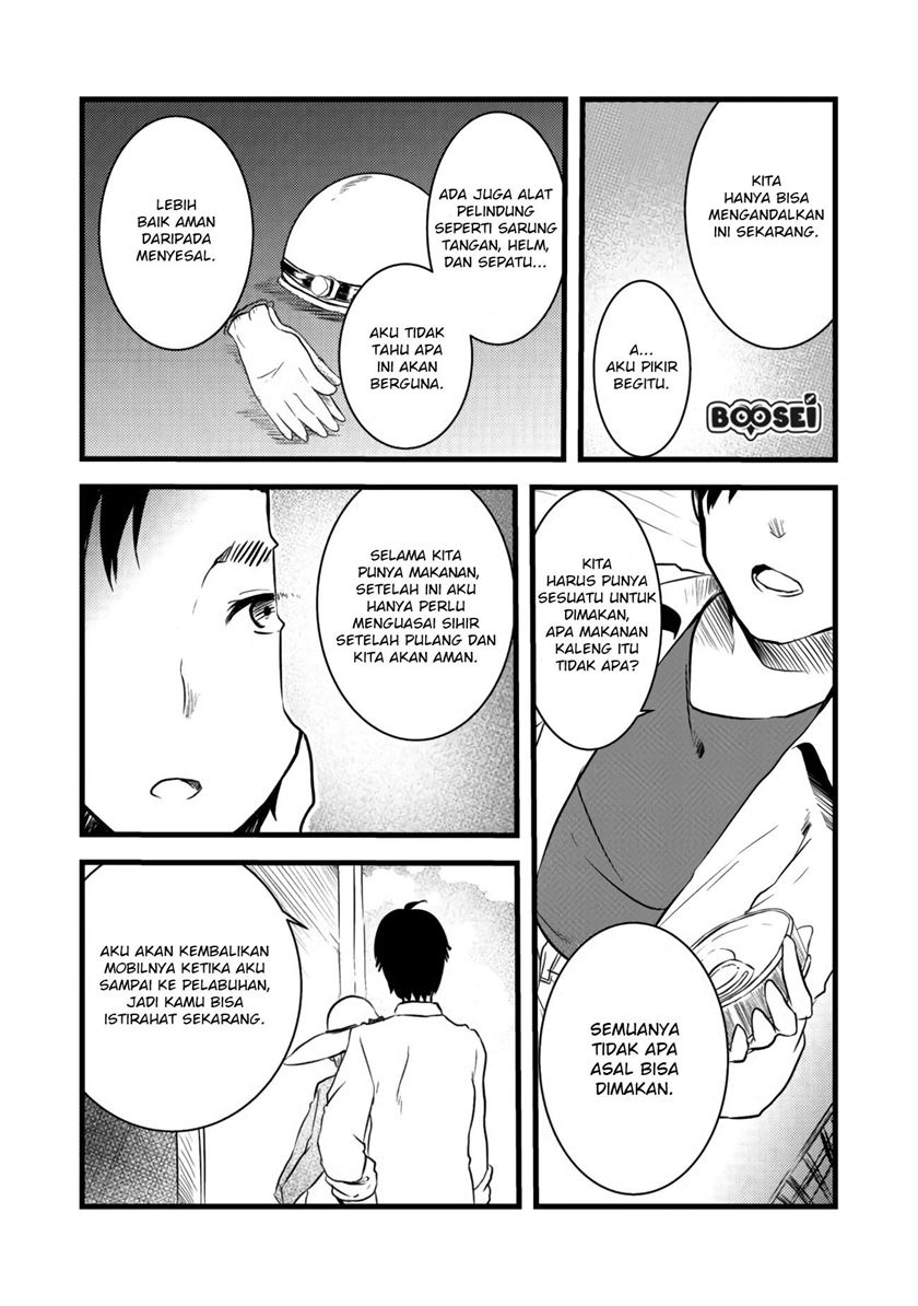 Mujintou De Elf to Kyoudou Seikatsu Chapter 03.2 Bahasa Indonesia