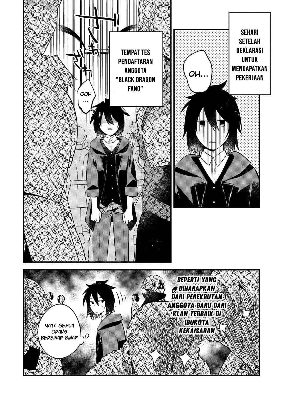 Mukiryoku Neet na Moto Shindou, Boukensha ni naru chapter 2