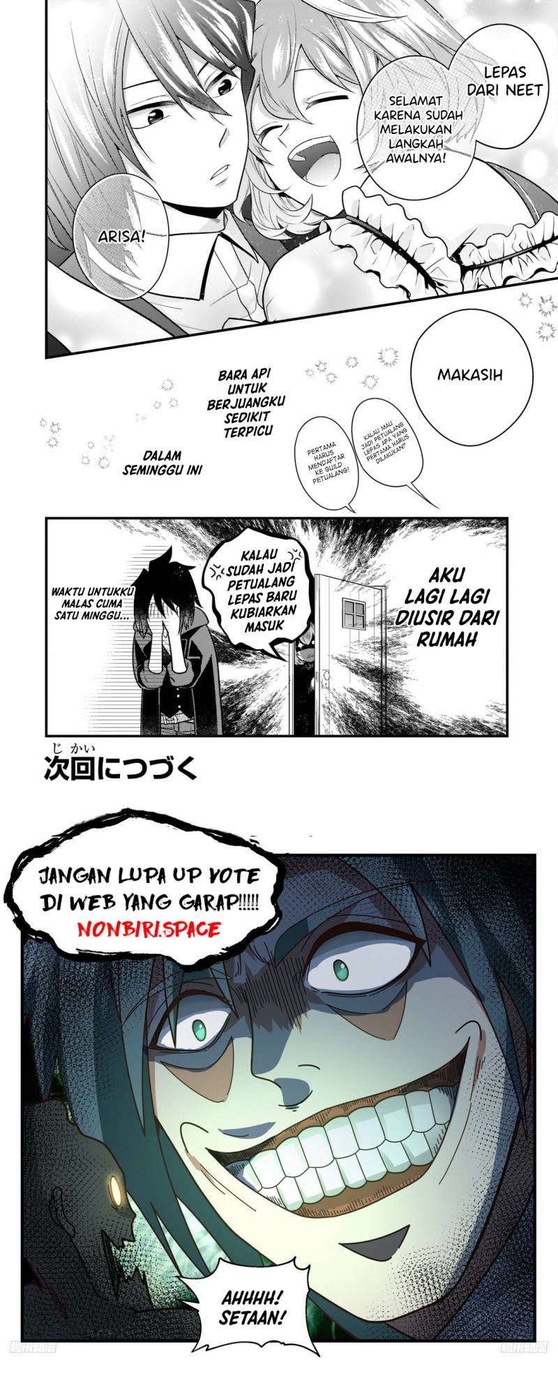 Mukiryoku Neet na Moto Shindou, Boukensha ni naru chapter 10
