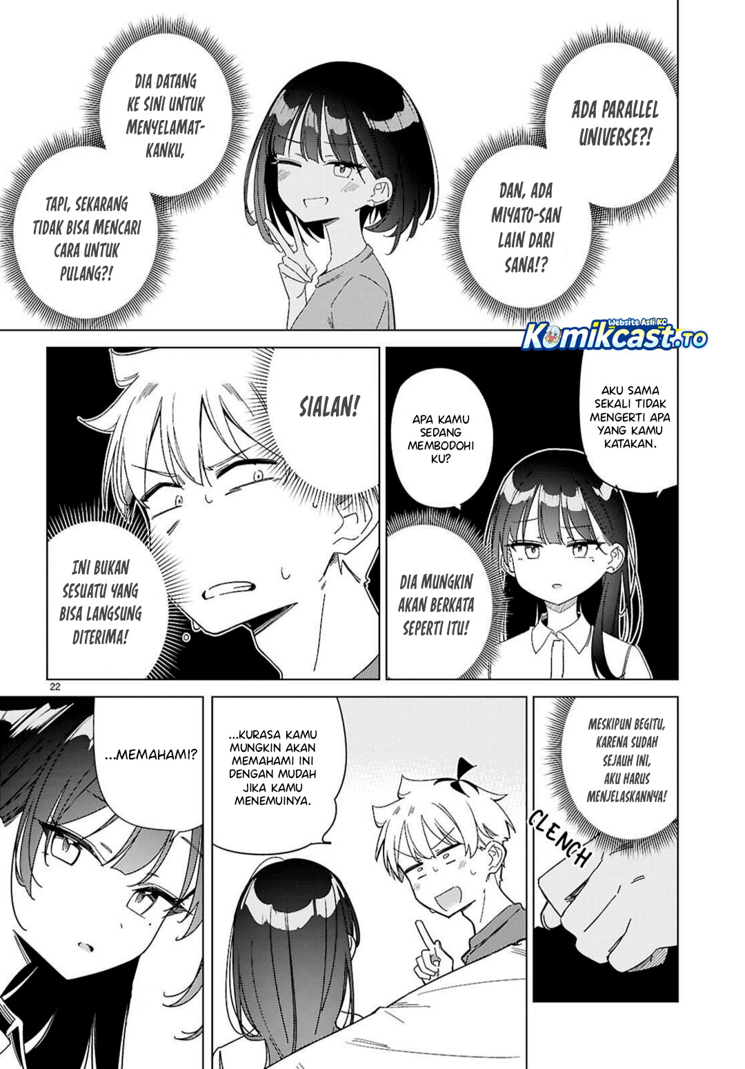 Multiverse no Watashi, Koishite Ii desu ka? Chapter 12 Bahasa Indonesia