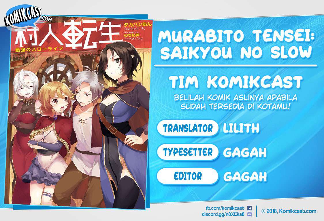 Murabito Tensei: Saikyou no Slow Life Chapter 06 Bahasa Indonesia