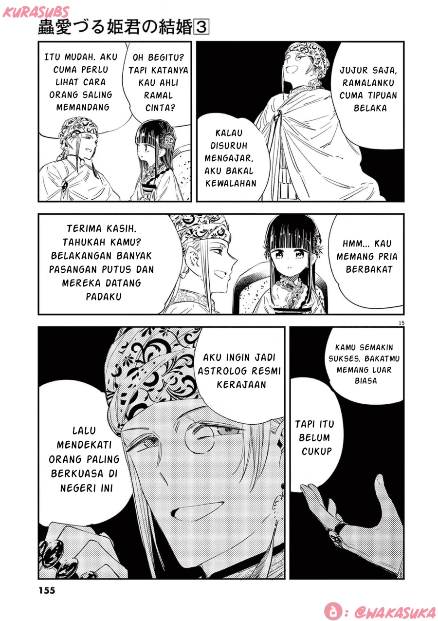 Mushi Mezuru Himegimi no Kekkon chapter 23