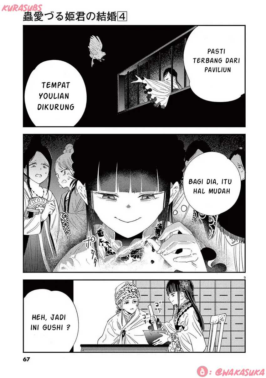 Mushi Mezuru Himegimi no Kekkon chapter 27