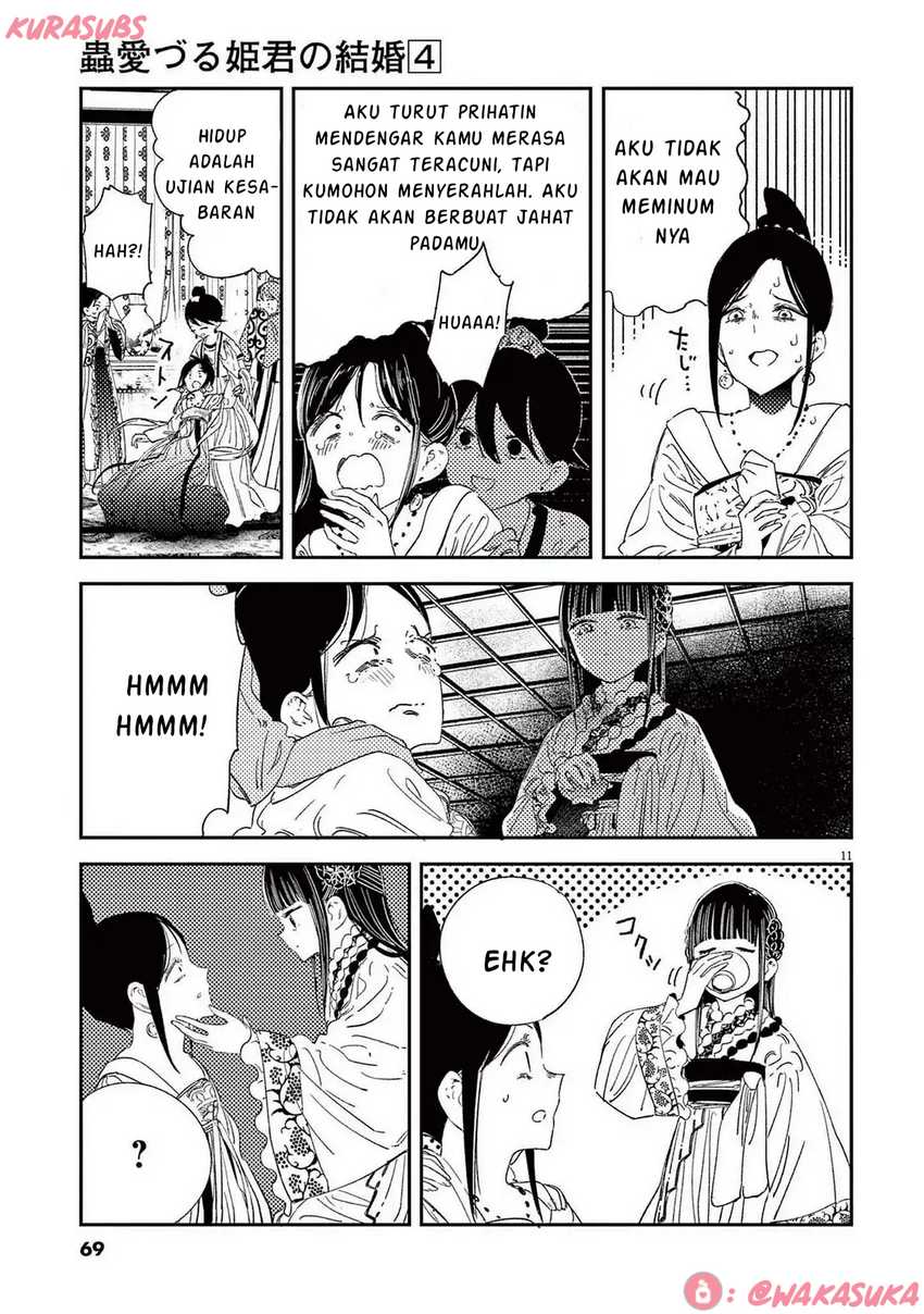 Mushi Mezuru Himegimi no Kekkon chapter 27