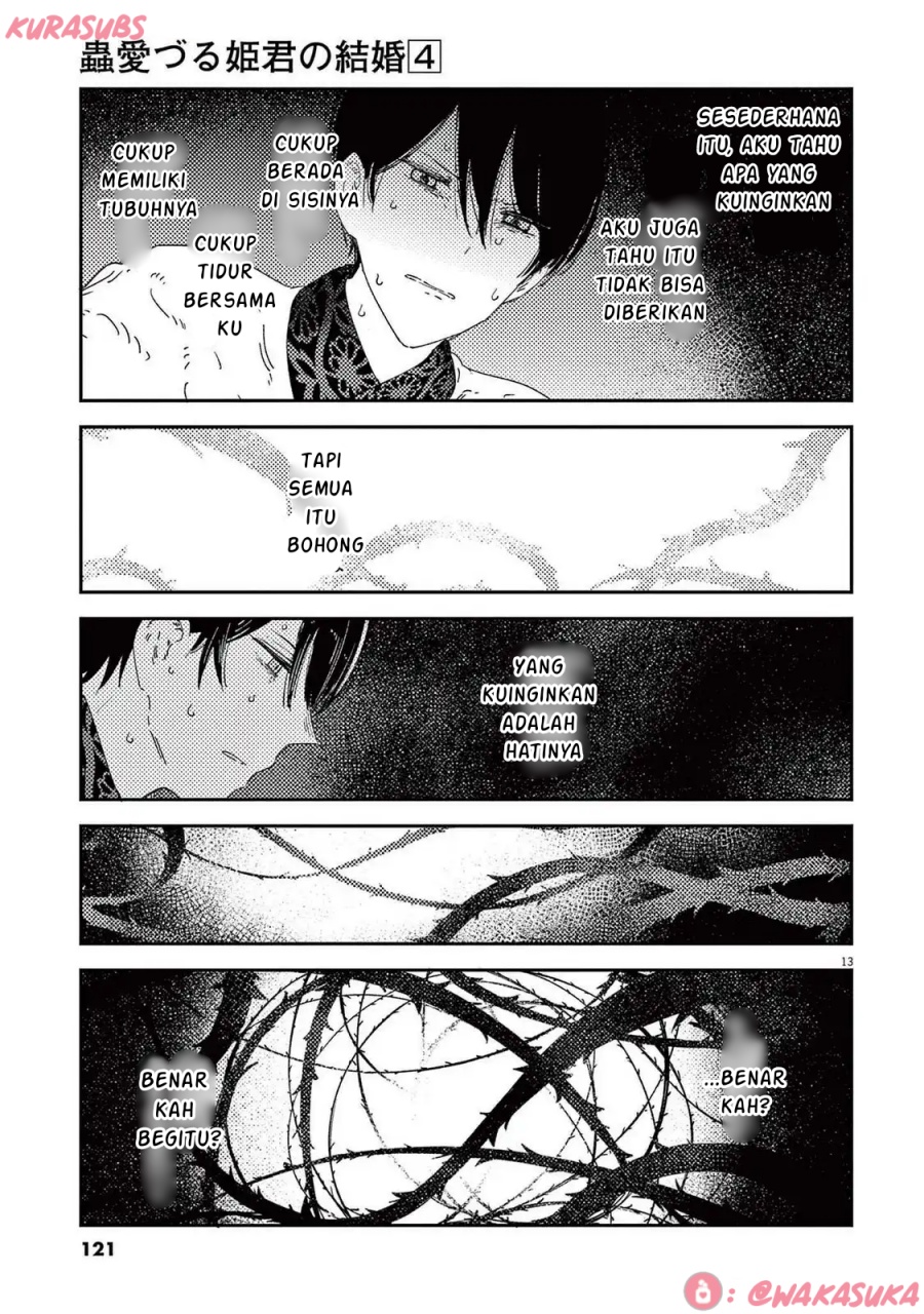 Mushi Mezuru Himegimi no Kekkon chapter 30