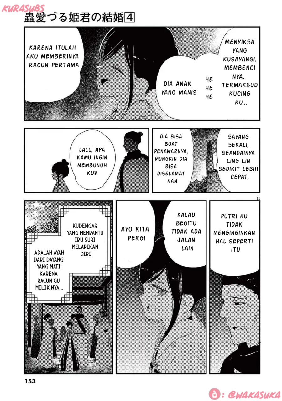 Mushi Mezuru Himegimi no Kekkon chapter 32