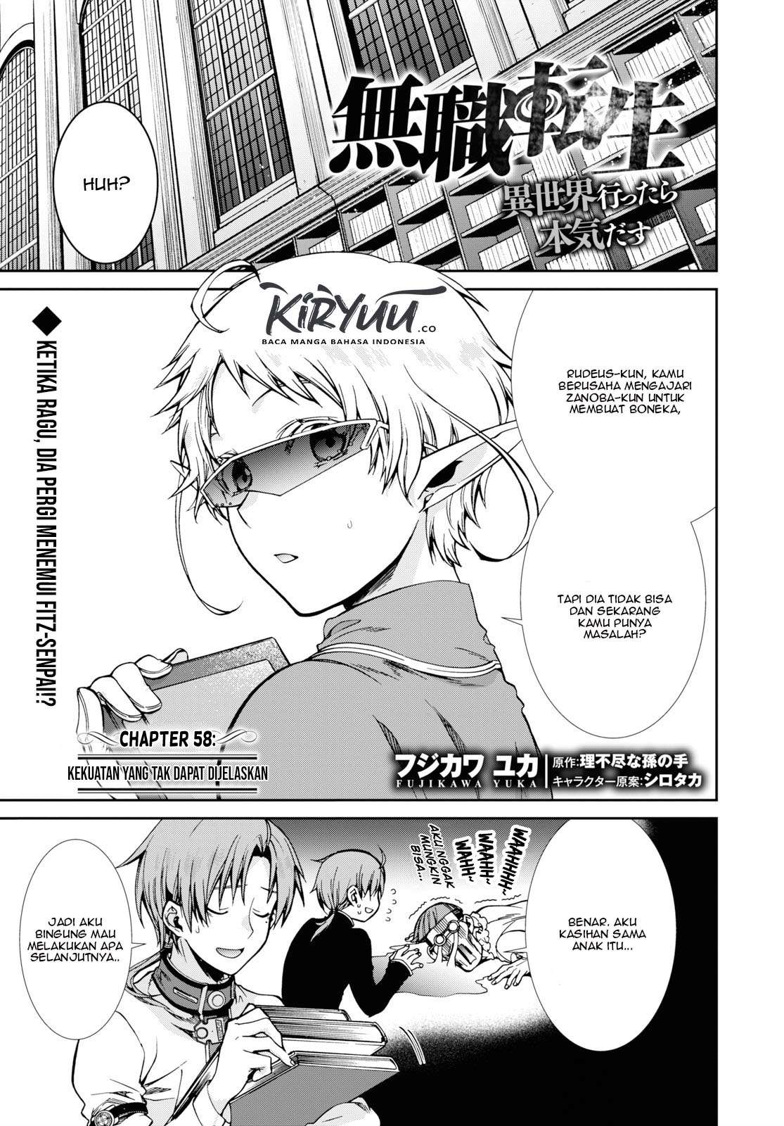 Mushoku Tensei: Isekai Ittara Honki Dasu chapter 58