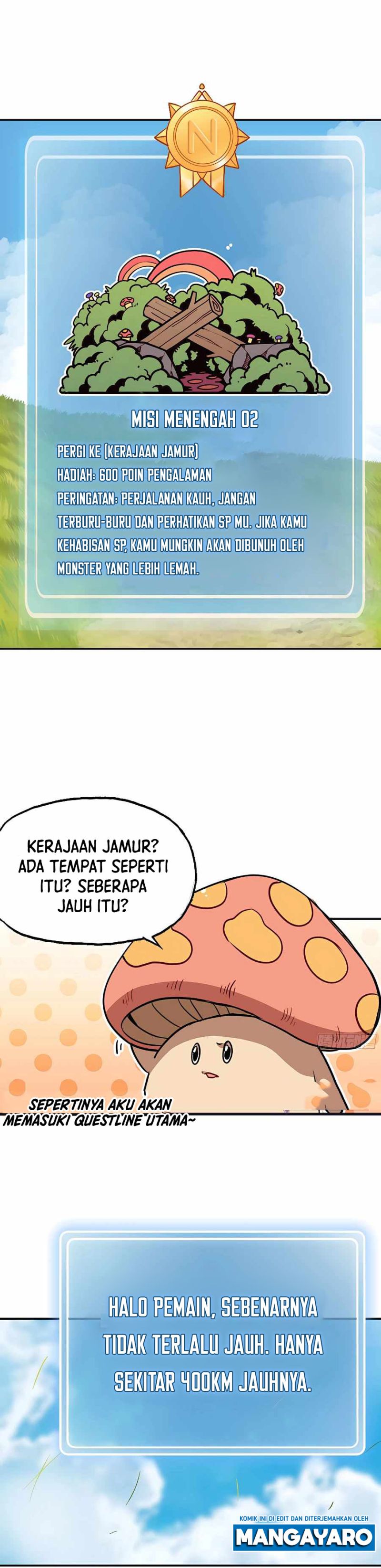 Mushroom Hero Chapter 18 Bahasa Indonesia