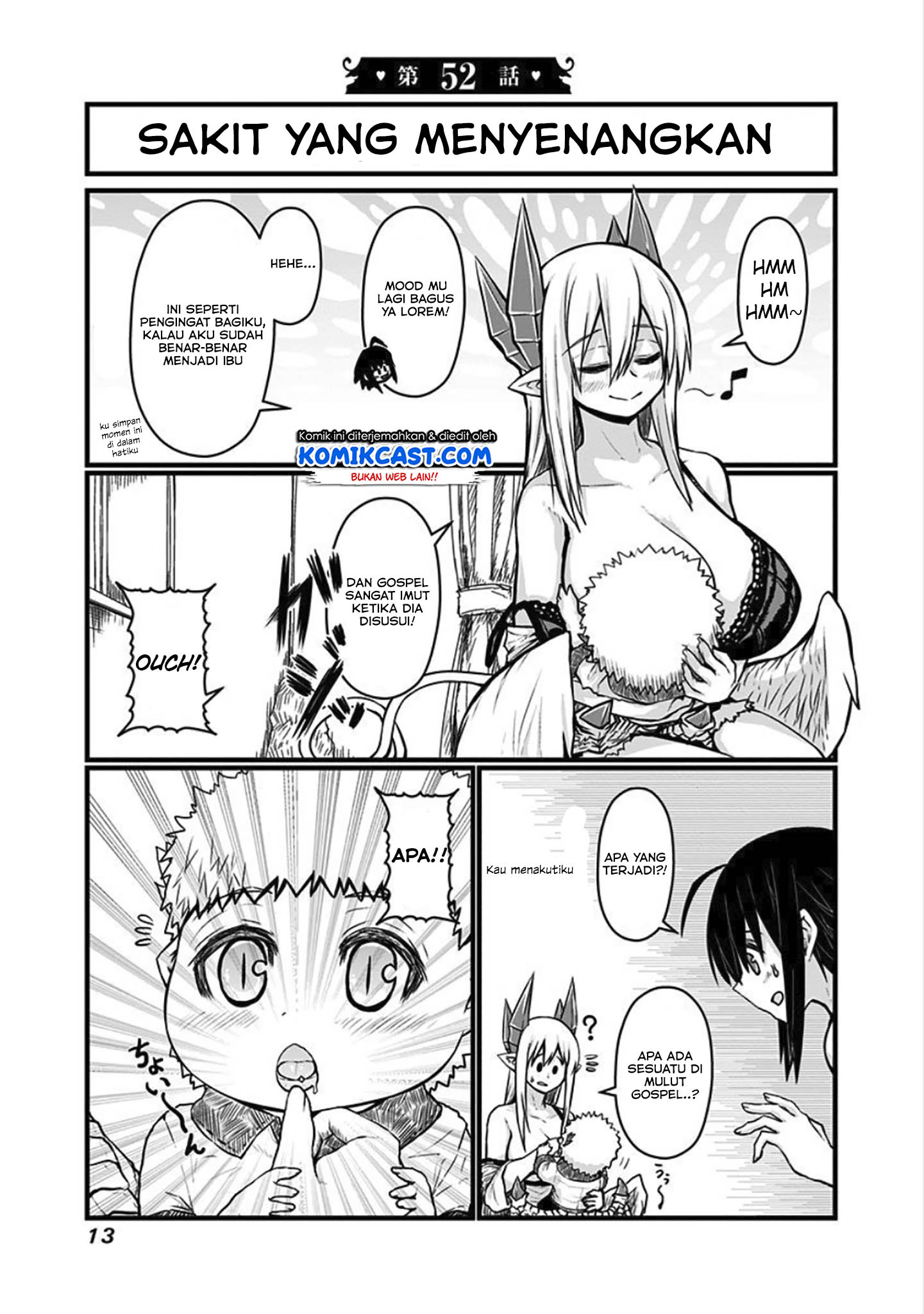 Musuko ga Kawaikute Shikataganai Mazoku no Hahaoya chapter 52
