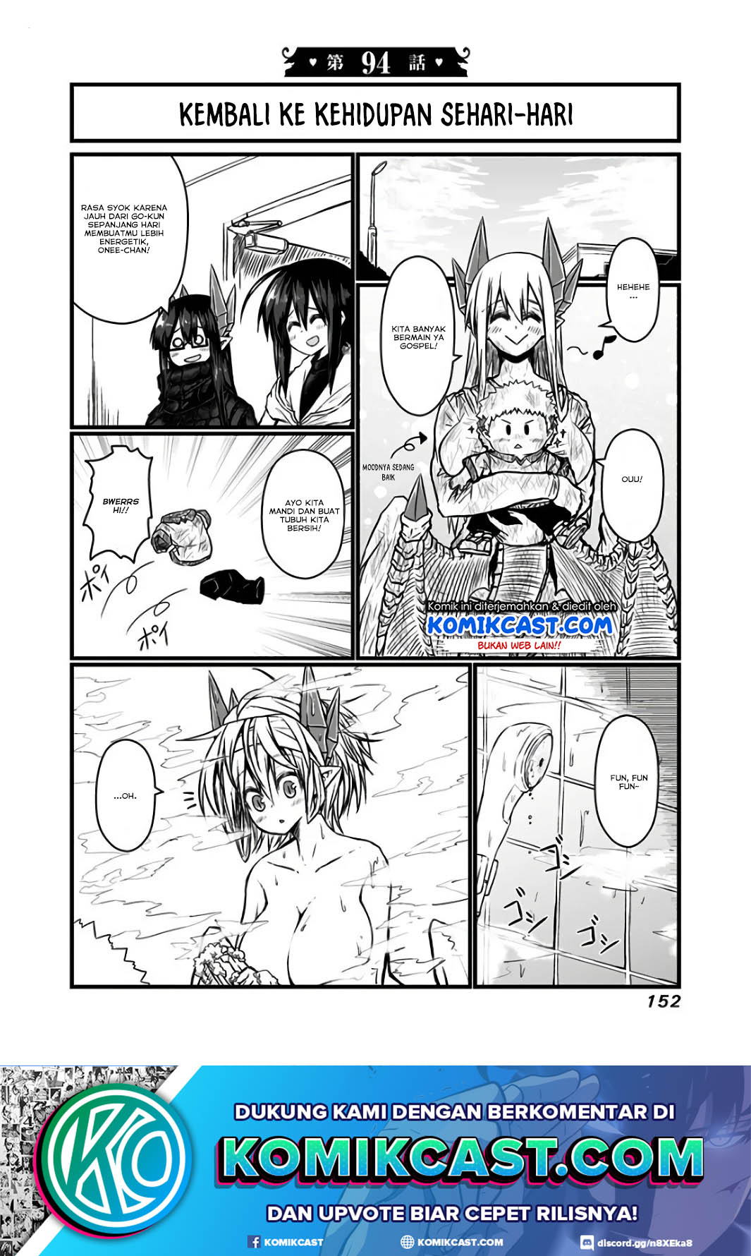 Musuko ga Kawaikute Shikataganai Mazoku no Hahaoya Chapter 94 Bahasa Indonesia