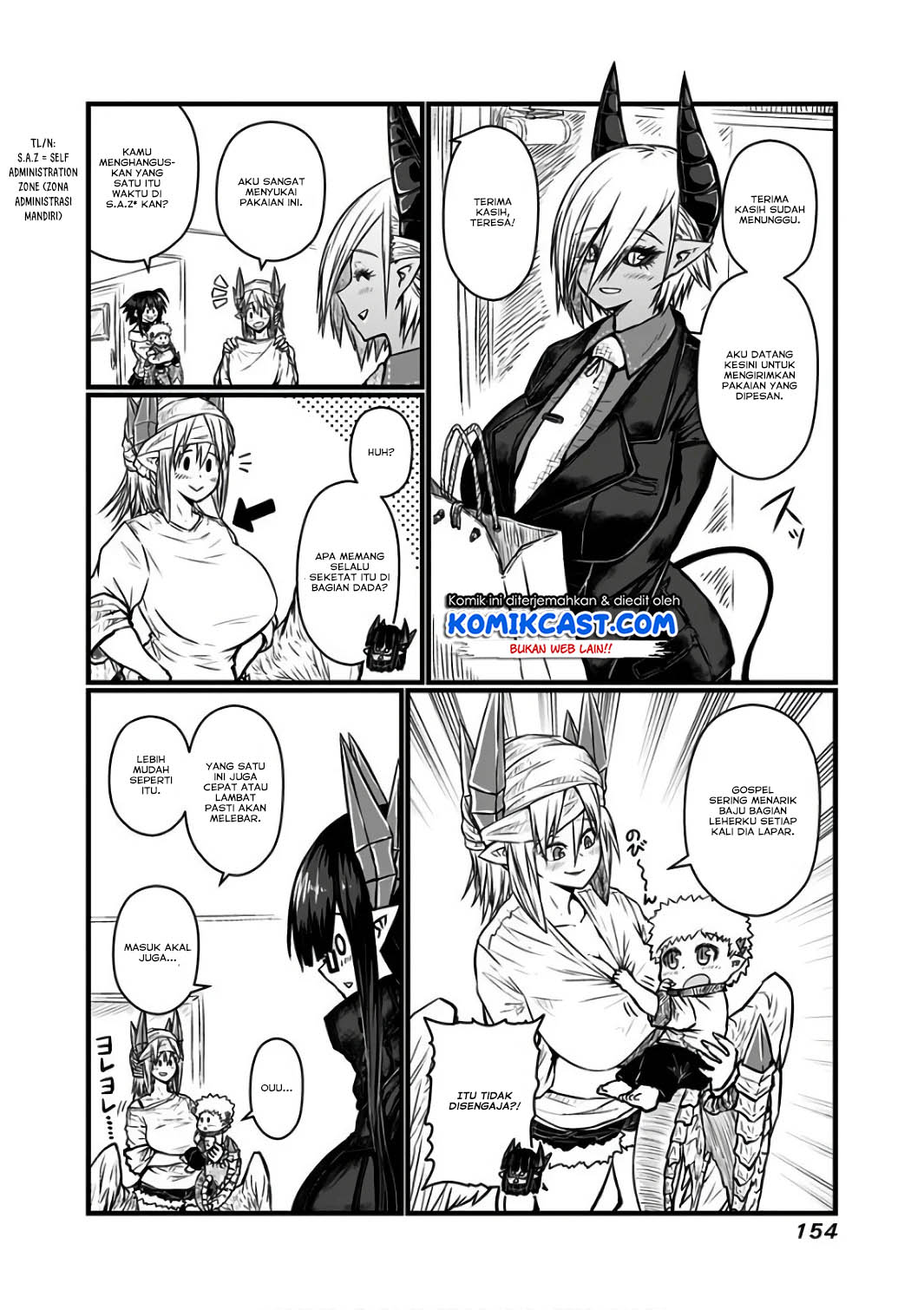 Musuko ga Kawaikute Shikataganai Mazoku no Hahaoya Chapter 94 Bahasa Indonesia