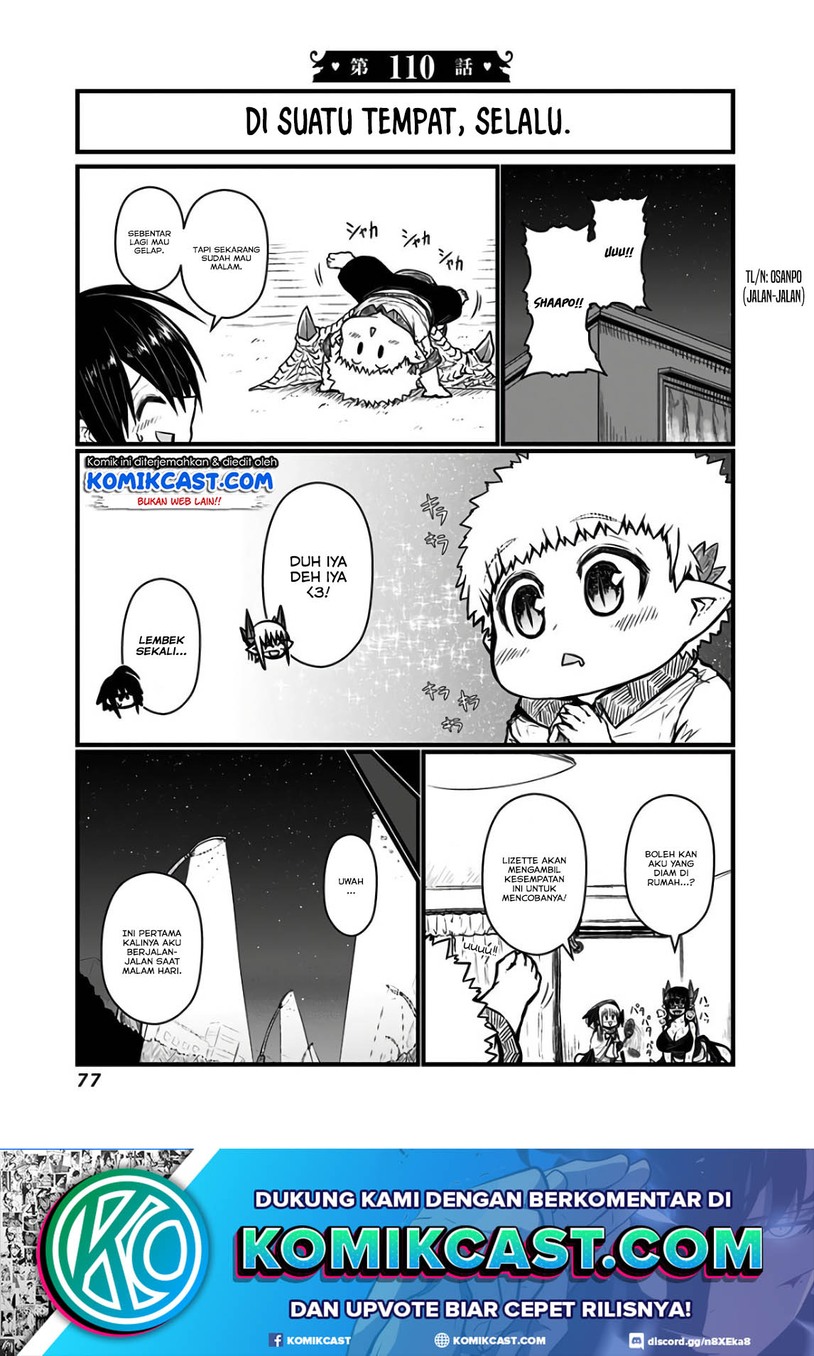 Musuko ga Kawaikute Shikataganai Mazoku no Hahaoya chapter 110