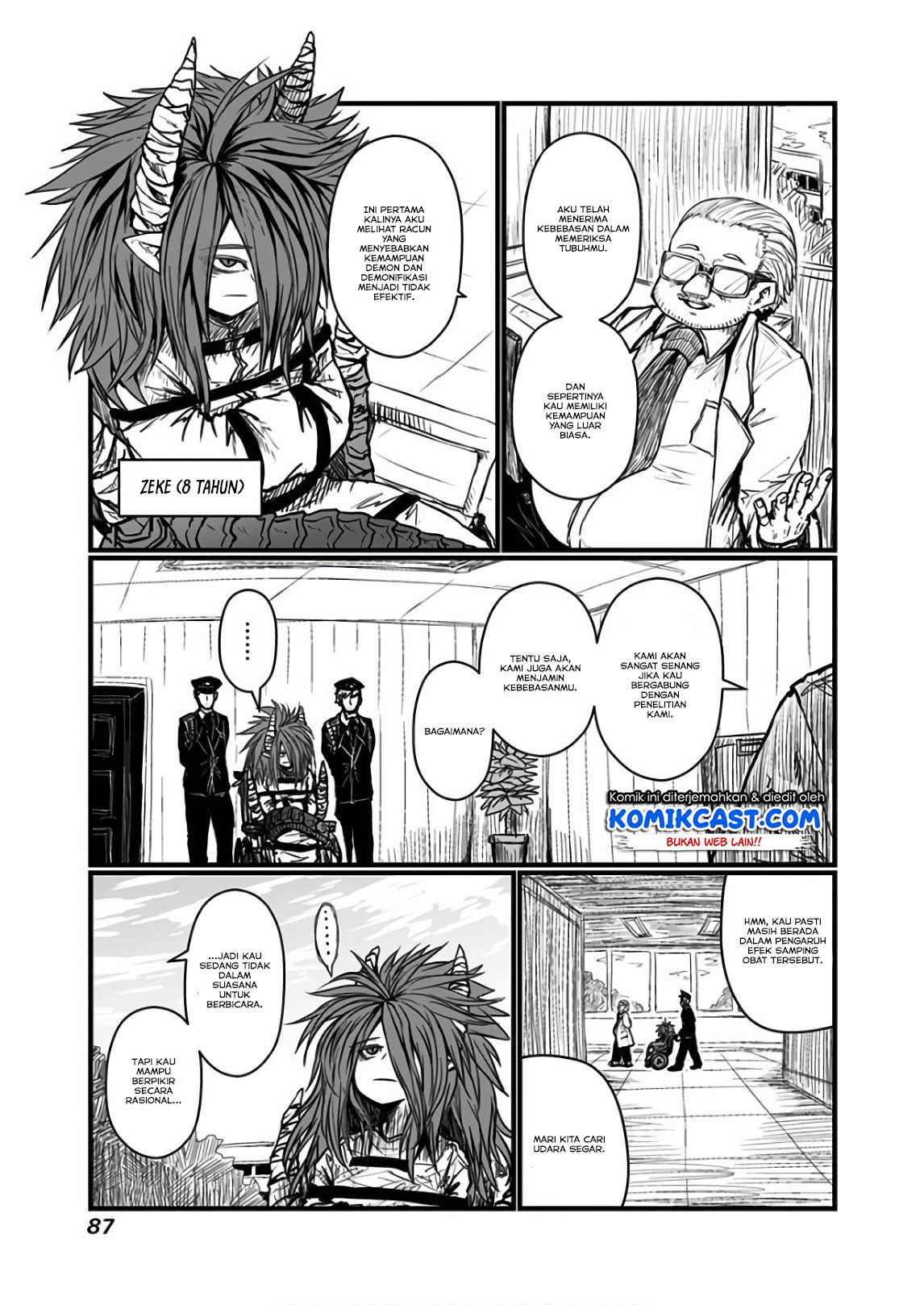 Musuko ga Kawaikute Shikataganai Mazoku no Hahaoya chapter 111