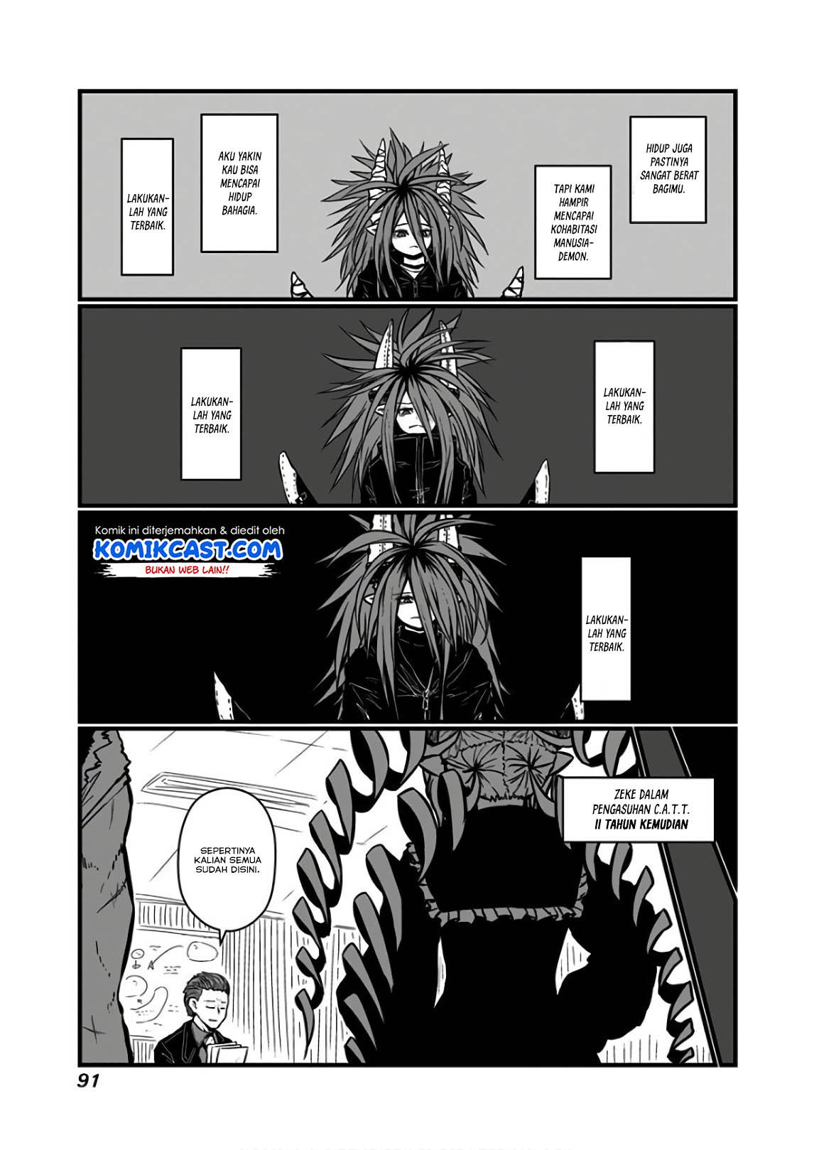 Musuko ga Kawaikute Shikataganai Mazoku no Hahaoya chapter 111