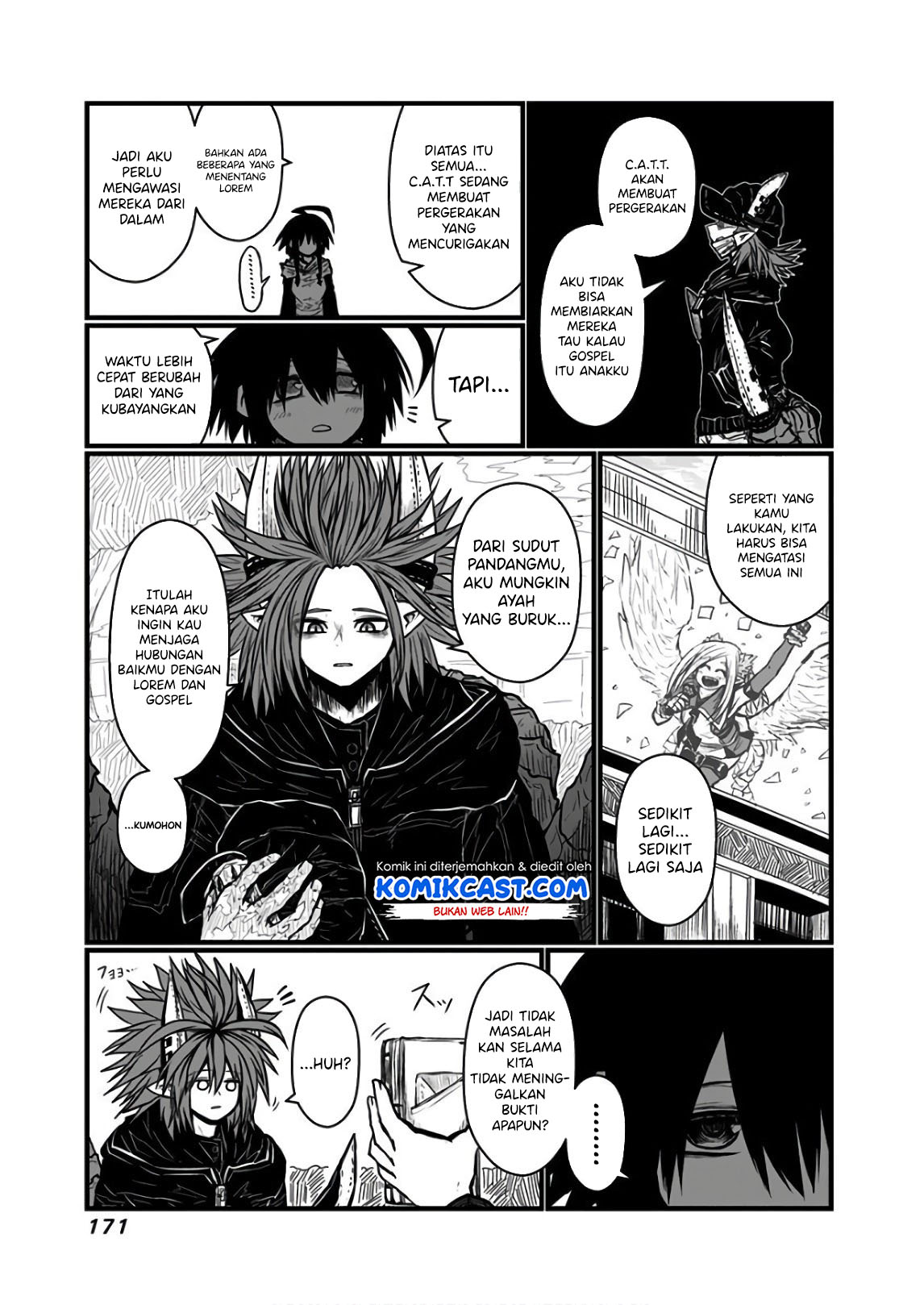 Musuko ga Kawaikute Shikataganai Mazoku no Hahaoya Chapter 119 Bahasa Indonesia