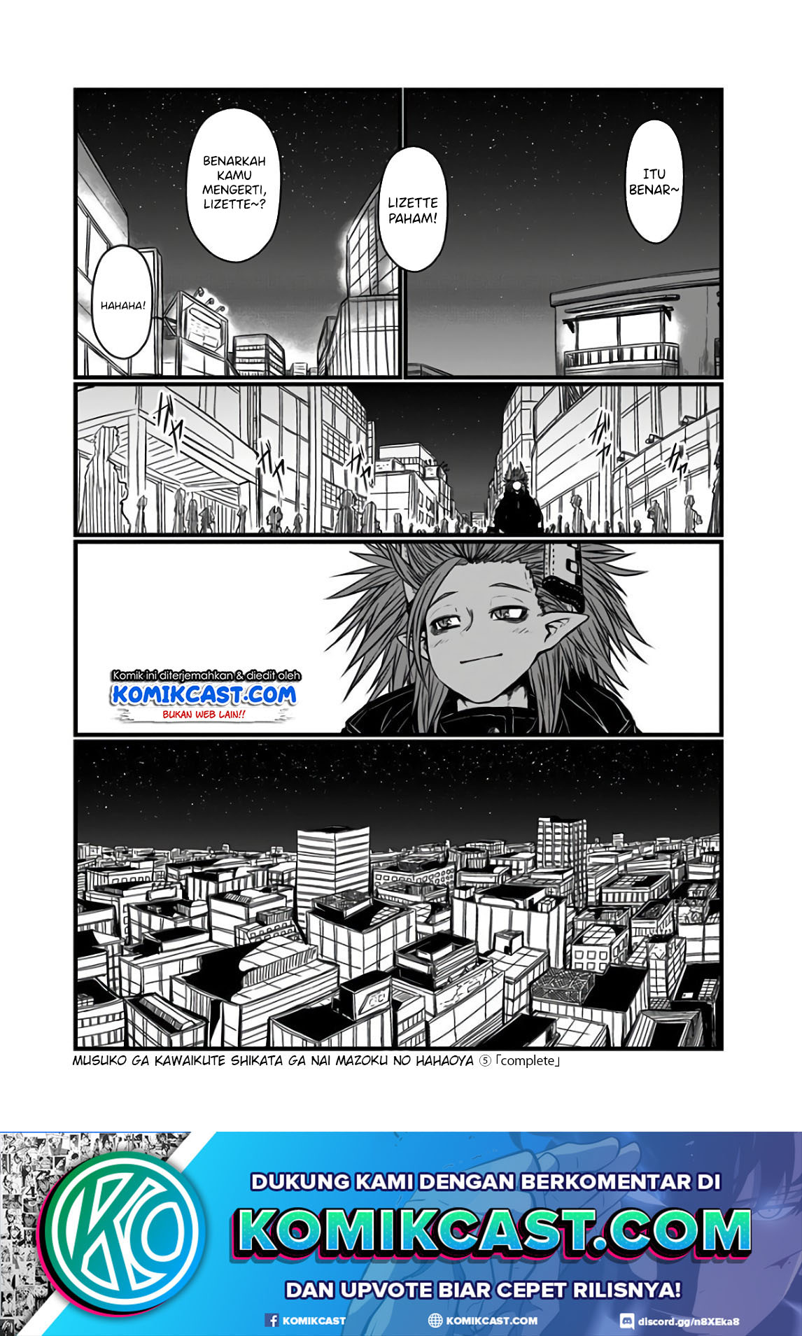 Musuko ga Kawaikute Shikataganai Mazoku no Hahaoya Chapter 119 Bahasa Indonesia