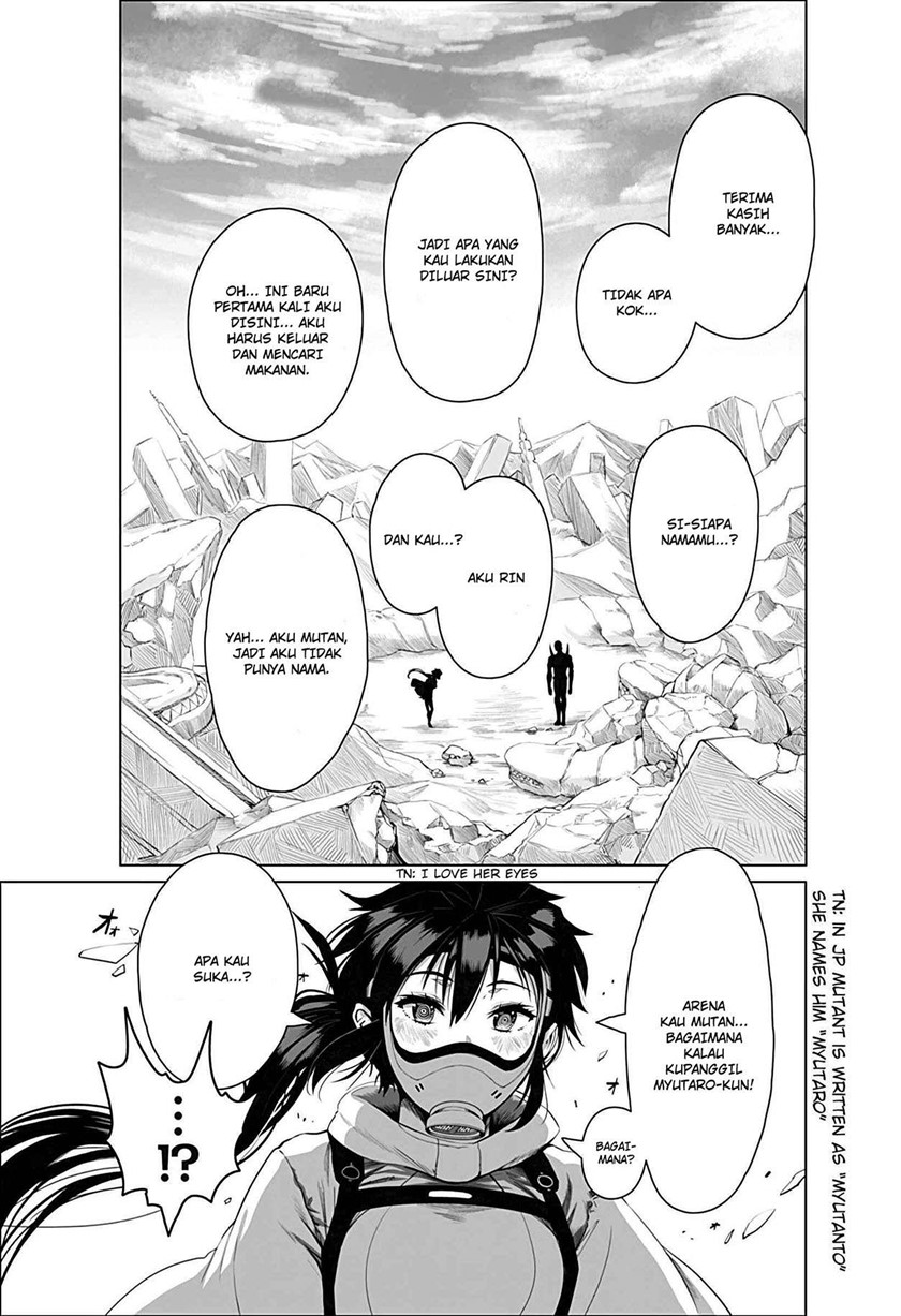 Mutant wa Ningen no Kanojo to Kisu ga Shitai chapter 1