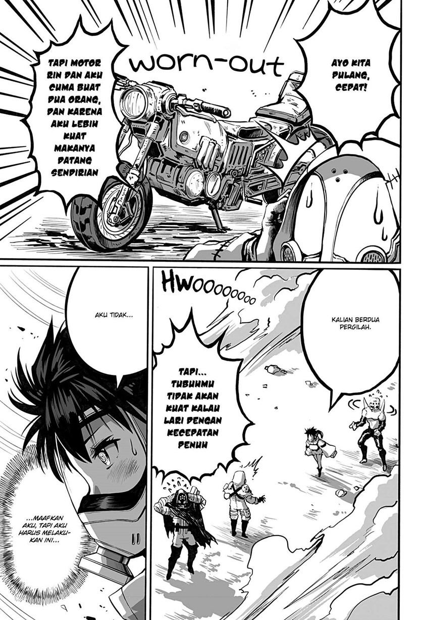 Mutant wa Ningen no Kanojo to Kisu ga Shitai chapter 3