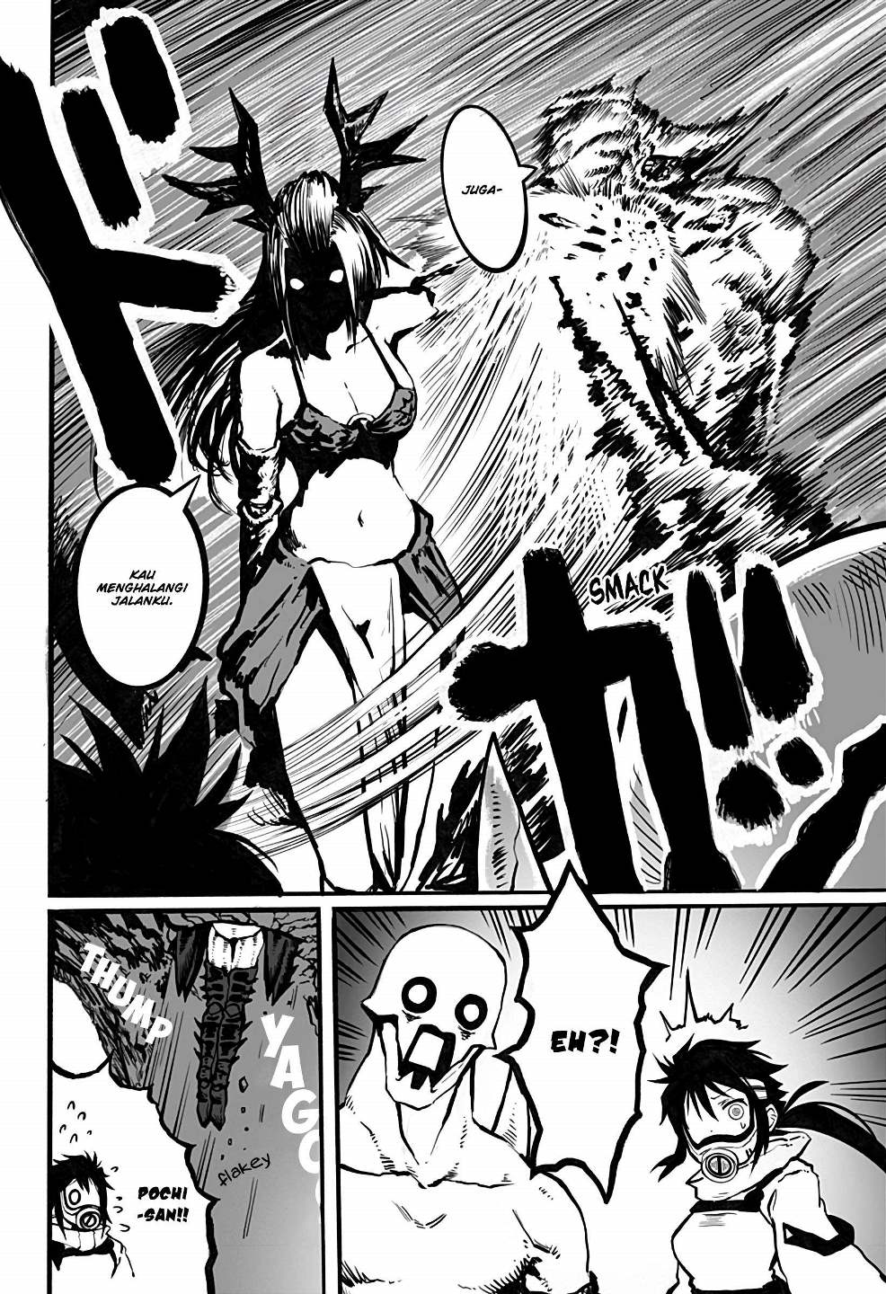 Mutant wa Ningen no Kanojo to Kisu ga Shitai Chapter 08 Bahasa Indonesia