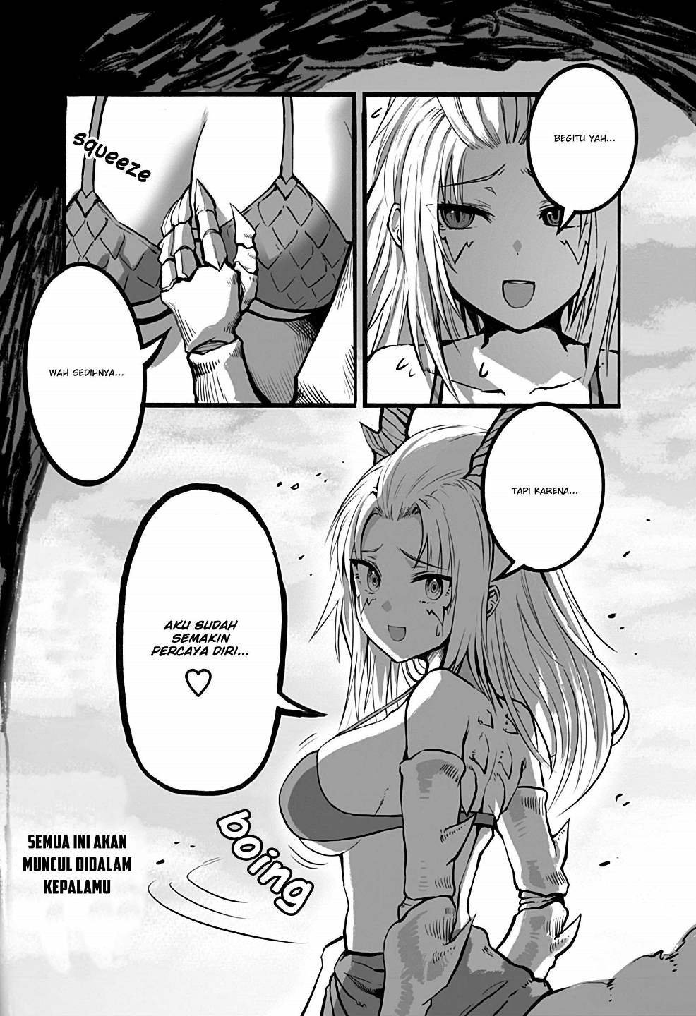 Mutant wa Ningen no Kanojo to Kisu ga Shitai Chapter 08 Bahasa Indonesia