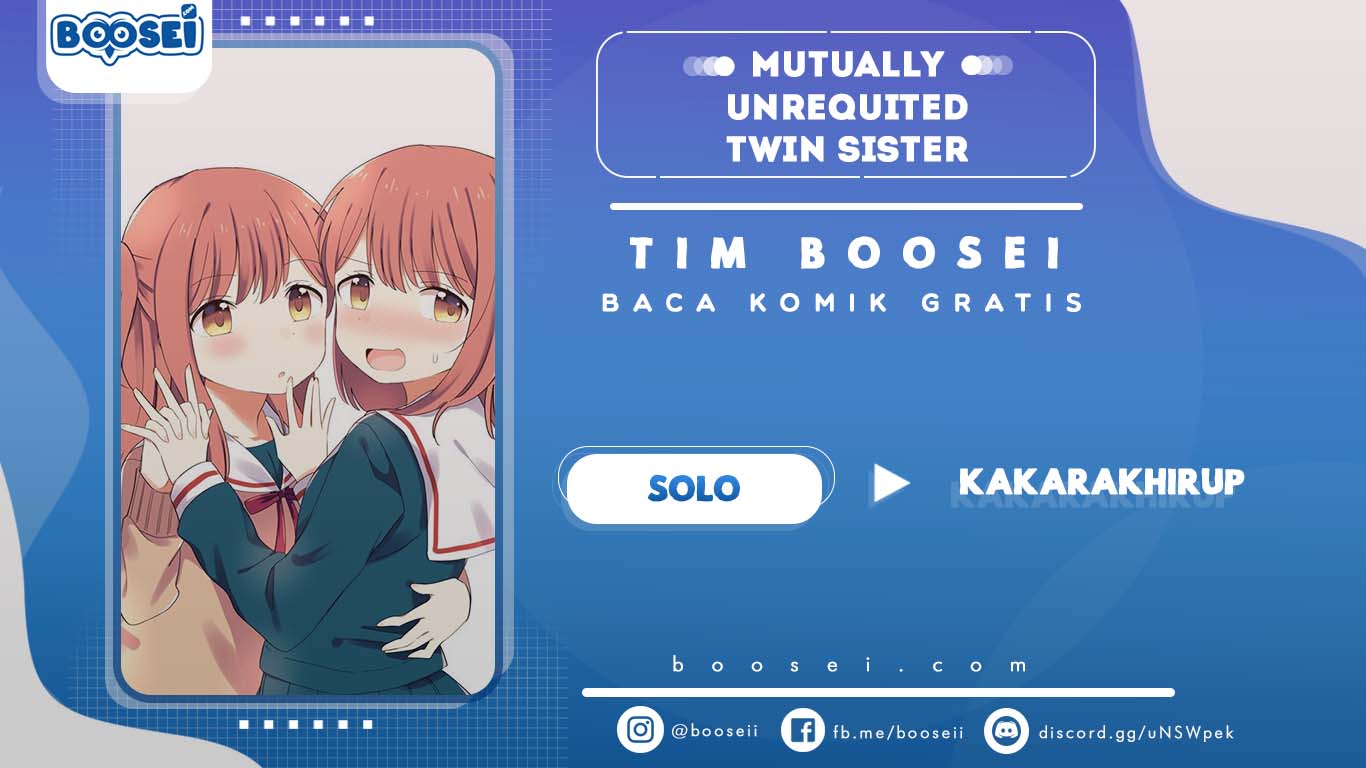 Mutually Unrequited Twin Sisters Chapter 27 Bahasa Indonesia