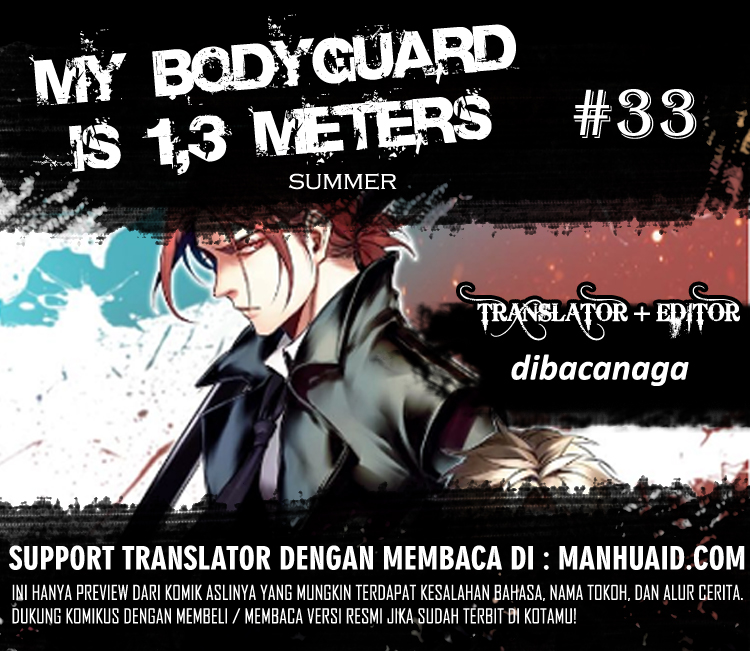 My Bodyguard is 1,3 Meters Chapter 33 Bahasa Indonesia