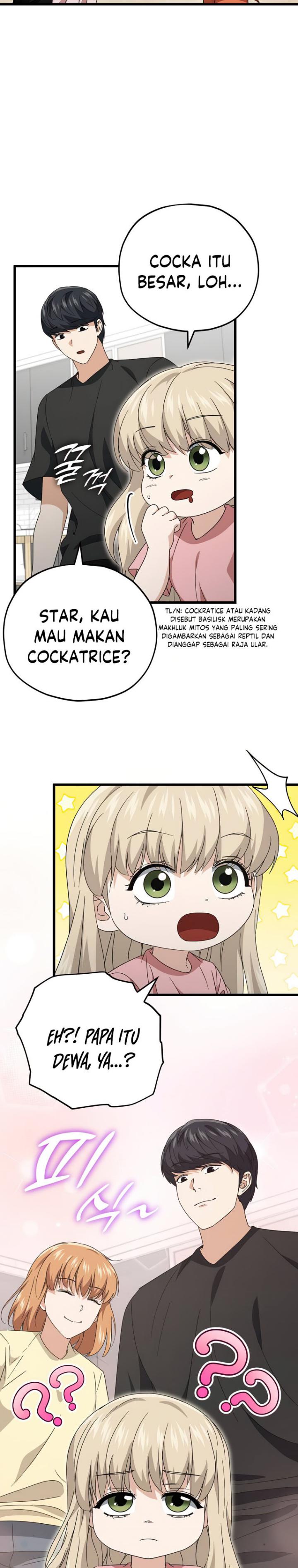 My Dad Is Too Strong Chapter 136 Bahasa Indonesia