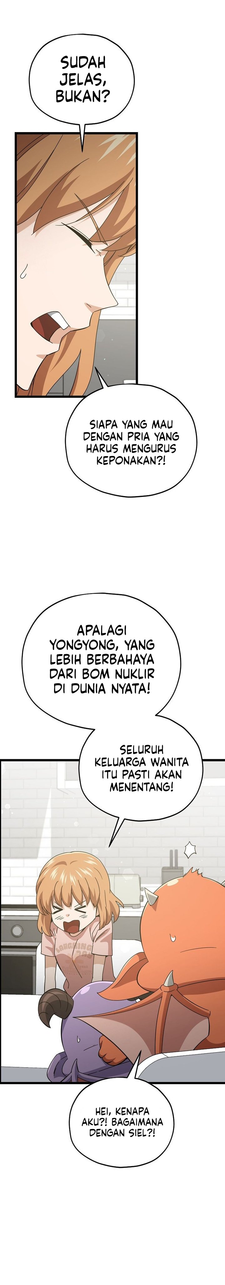 My Dad Is Too Strong Chapter 233 Bahasa Indonesia