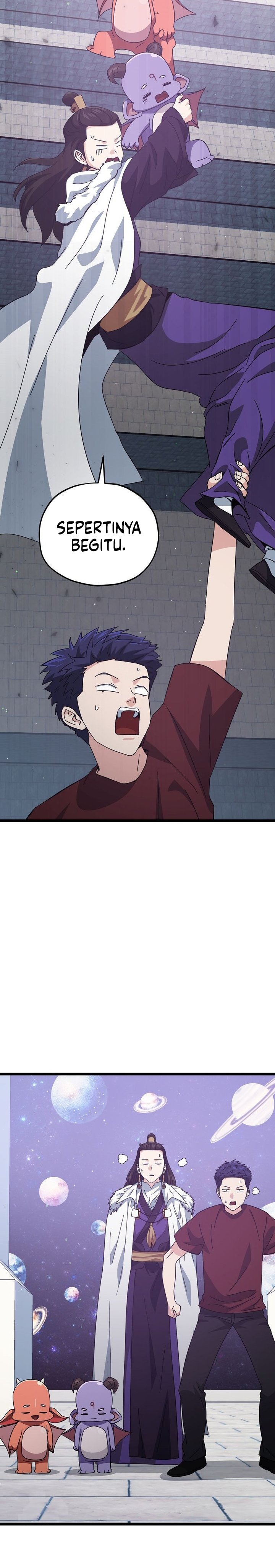 My Dad Is Too Strong Chapter 234 Bahasa Indonesia