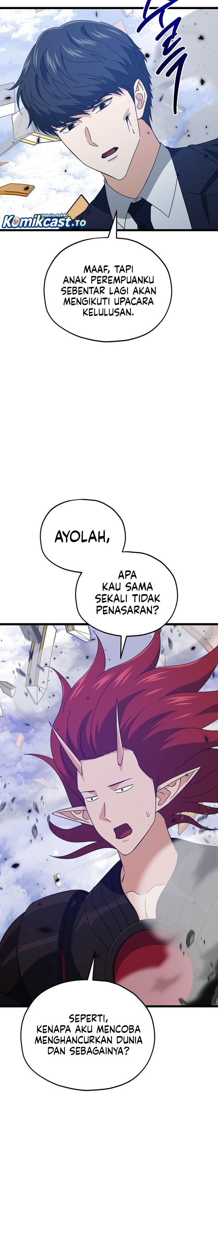 My Dad Is Too Strong Chapter 235 Bahasa Indonesia