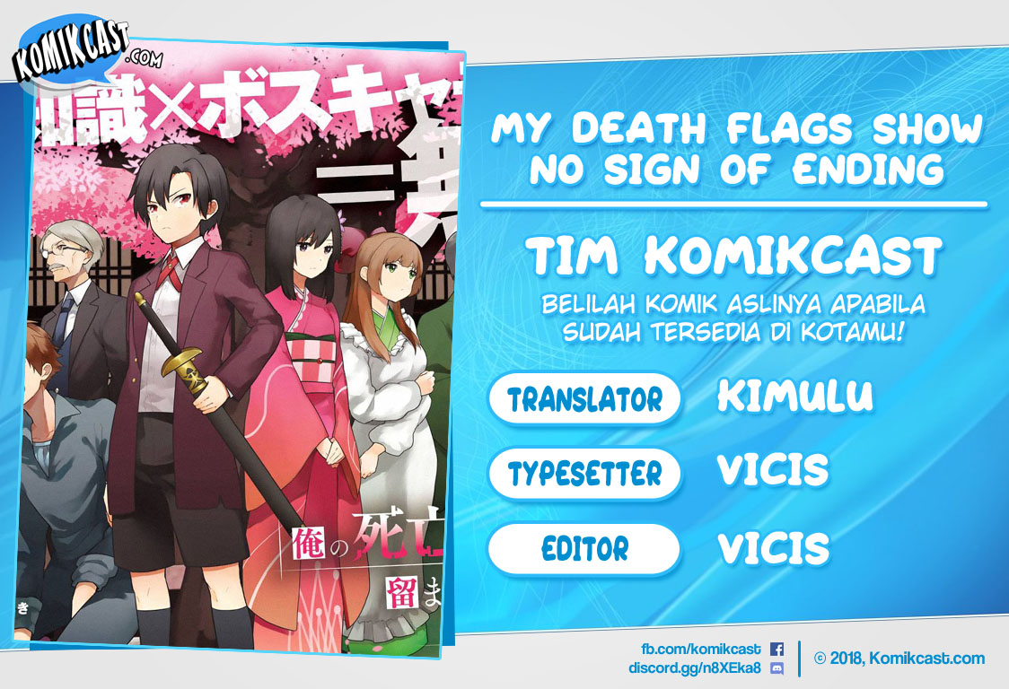 My Death Flags Show No Sign of Ending Chapter 02 Bahasa Indonesia