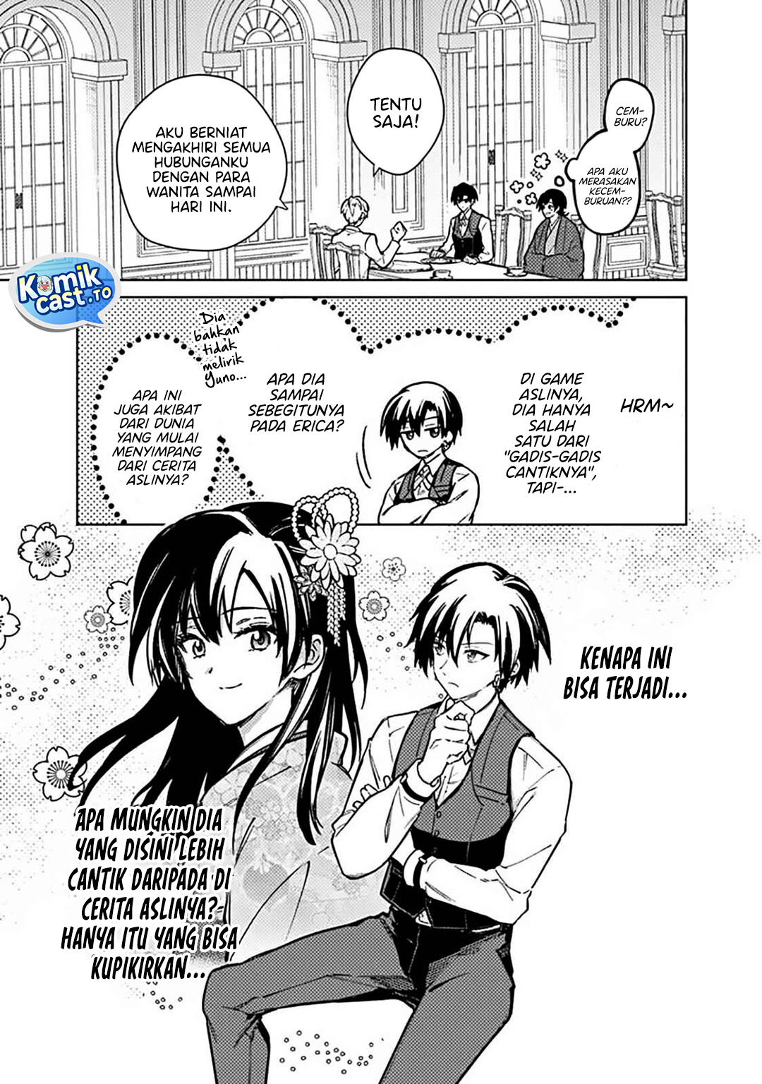 My Death Flags Show No Sign of Ending Chapter 82 Bahasa Indonesia