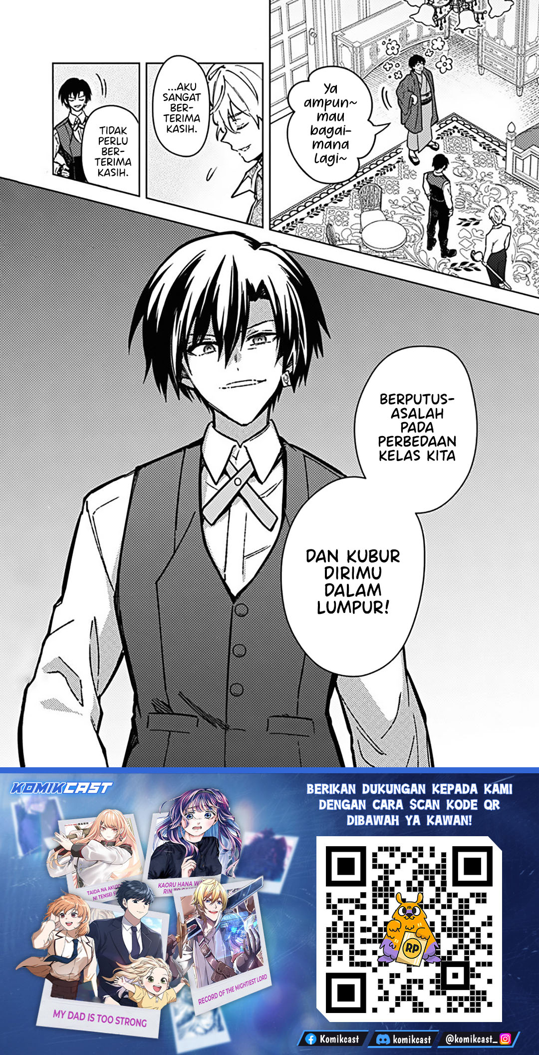 My Death Flags Show No Sign of Ending Chapter 83 Bahasa Indonesia
