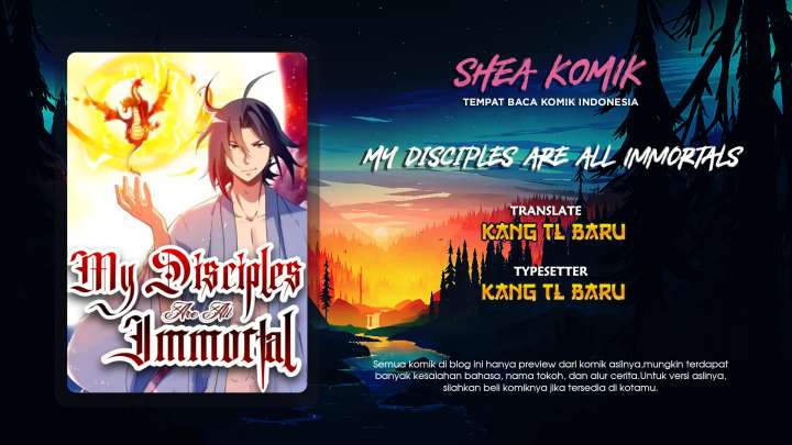 My Disciples Are All Immortals chapter 109