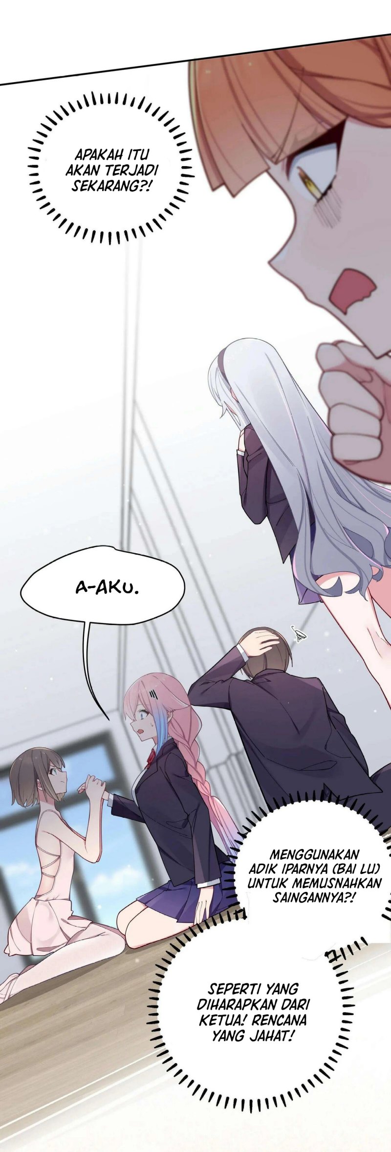 My Fake Girlfriends are Using Me As a Shield Chapter 55 Bahasa Indonesia