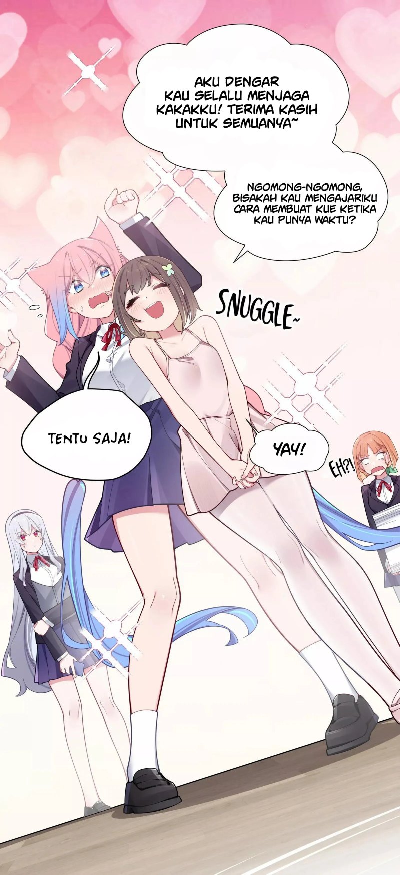 My Fake Girlfriends are Using Me As a Shield Chapter 55 Bahasa Indonesia