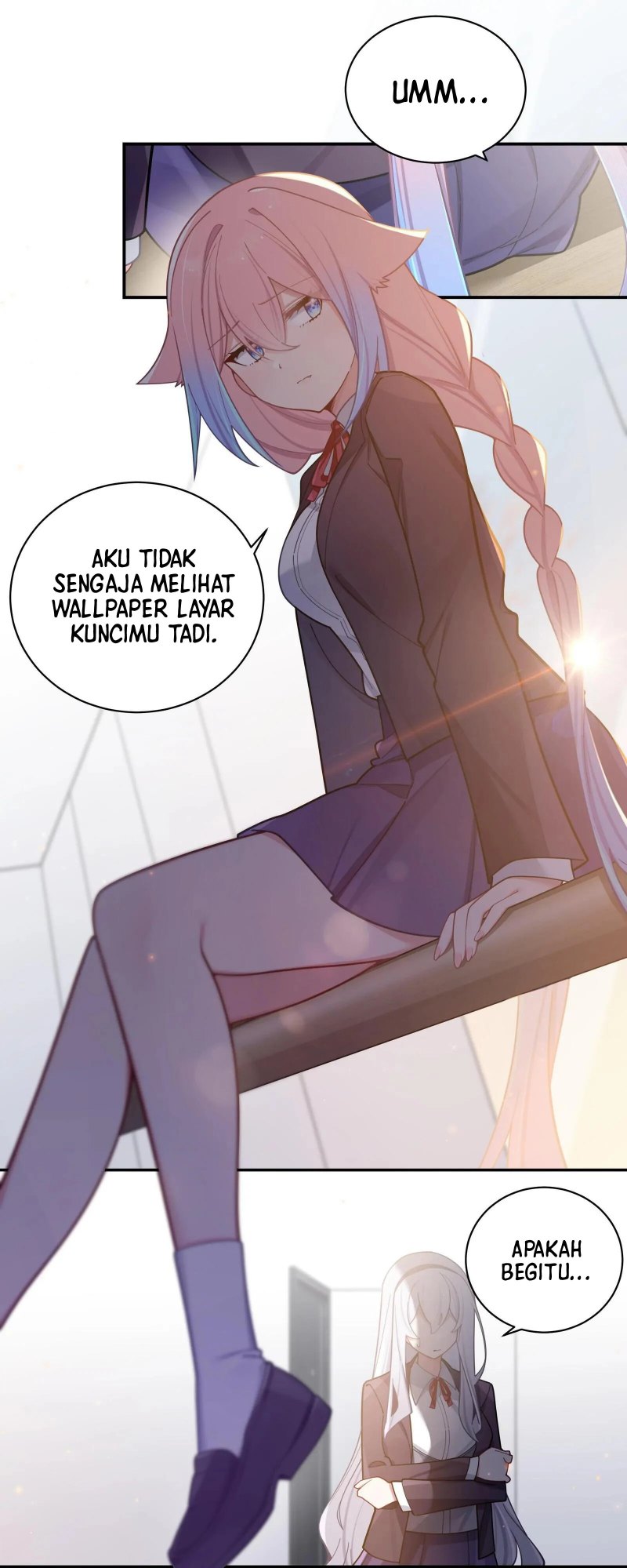 My Fake Girlfriends are Using Me As a Shield Chapter 55 Bahasa Indonesia
