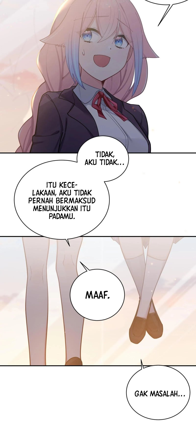 My Fake Girlfriends are Using Me As a Shield Chapter 55 Bahasa Indonesia