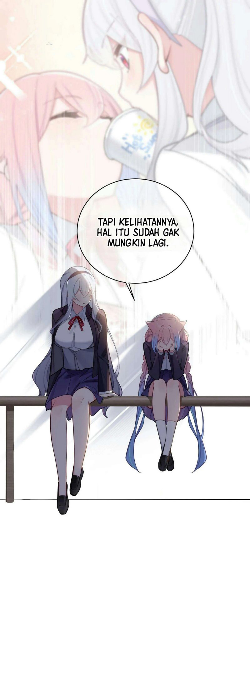 My Fake Girlfriends are Using Me As a Shield Chapter 55 Bahasa Indonesia