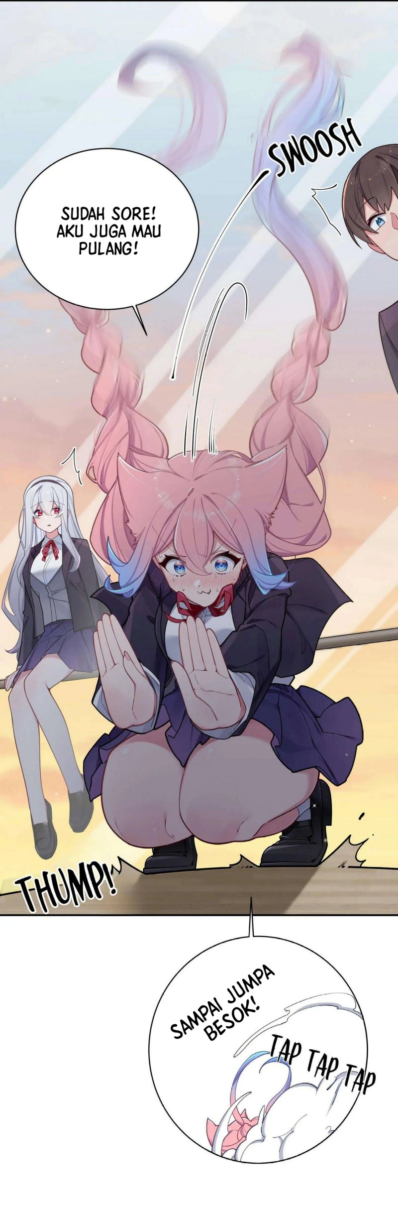 My Fake Girlfriends are Using Me As a Shield Chapter 55 Bahasa Indonesia