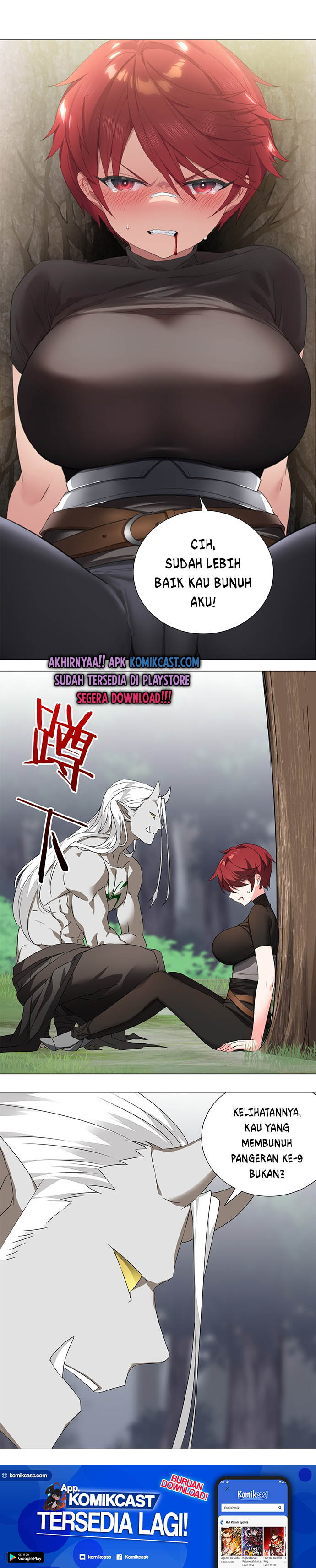 My Harem Grew So Large, I Was Forced to Ascend Chapter 34 Bahasa Indonesia