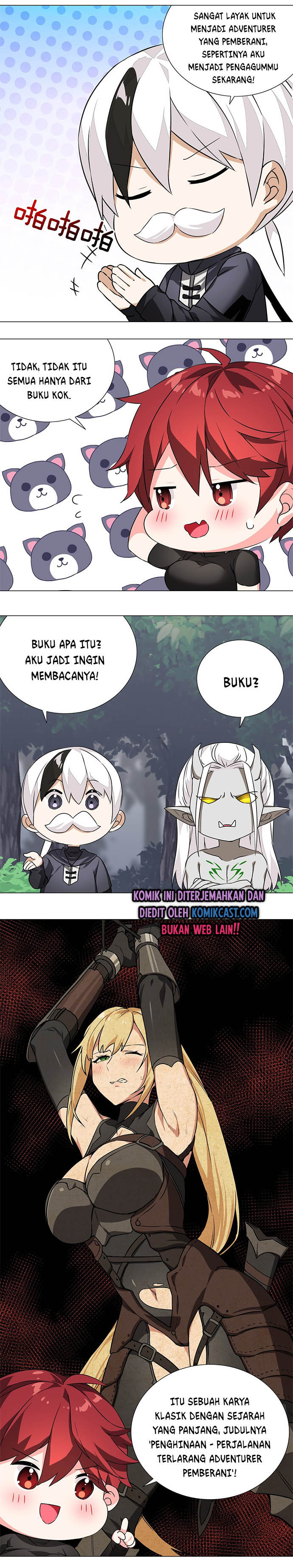 My Harem Grew So Large, I Was Forced to Ascend Chapter 34 Bahasa Indonesia