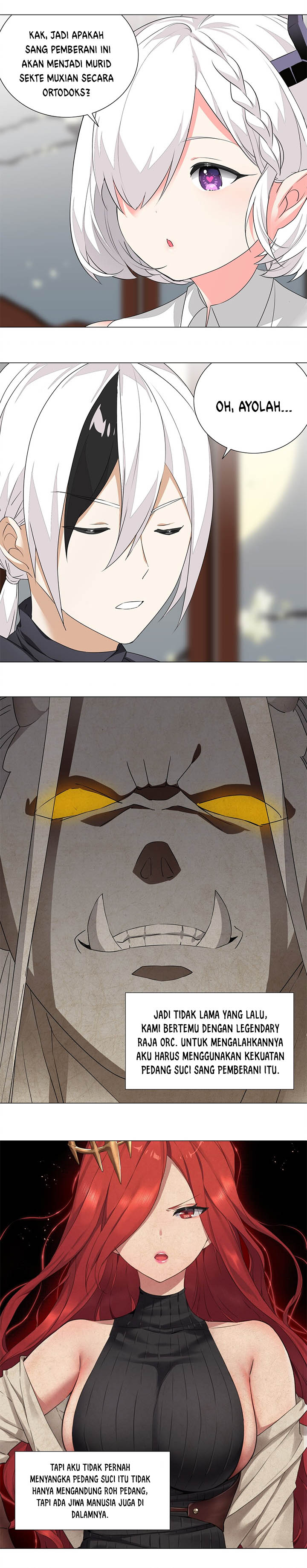 My Harem Grew So Large, I Was Forced to Ascend Chapter 38 Bahasa Indonesia